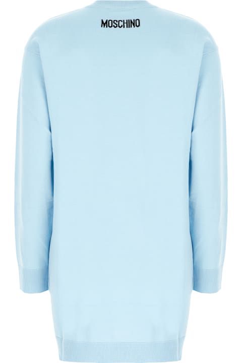 Moschino for Women Moschino Light Blue Cotton Dress