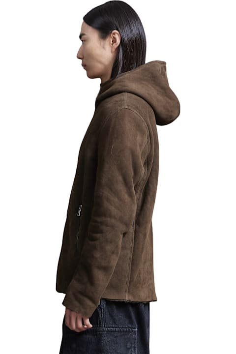 Giorgio Brato for Women Giorgio Brato Hoodie In Shearling Velour