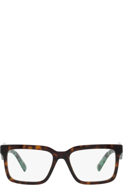 Prada Eyewear Eyewear for Women Prada Eyewear Rectangular Frame Glasses