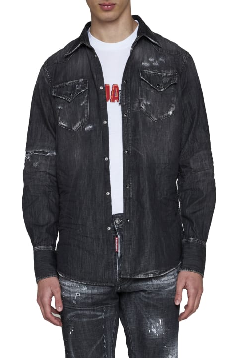 Dsquared2 Shirts for Men Dsquared2 Classic Western Shirt