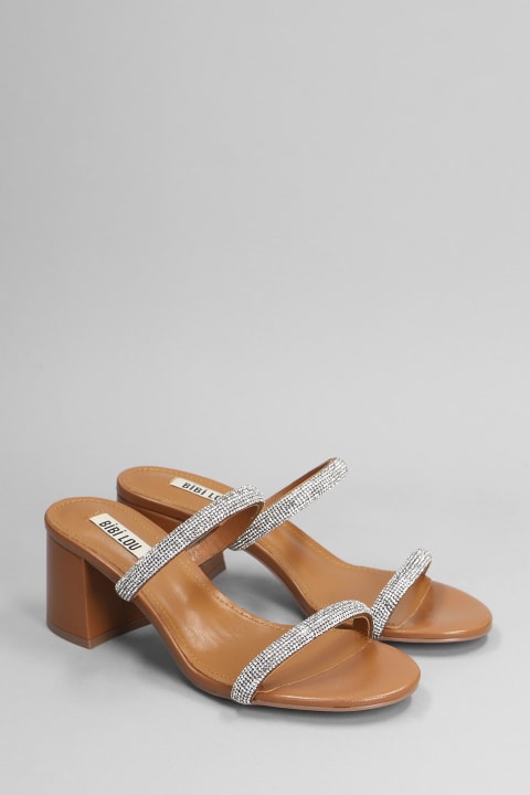 Bibi Lou Shoes for Women Bibi Lou Heater 60 Slipper-mule In Leather Color Leather