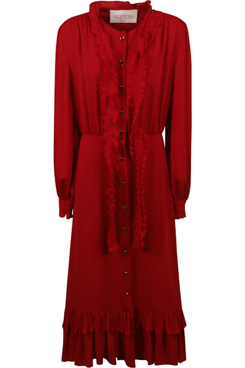 Homeware Valentino Garavani Ruffled Long Dress