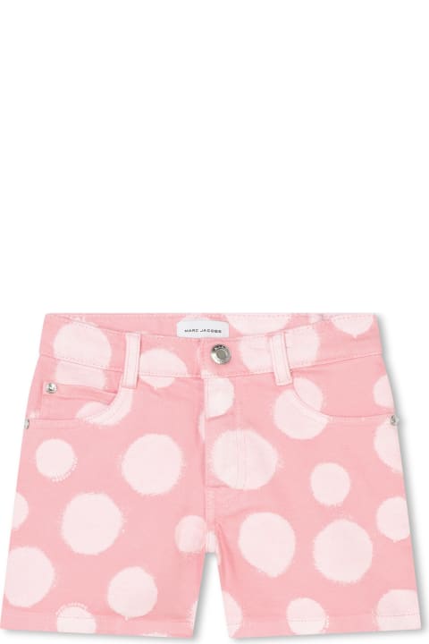 Marc Jacobs Bottoms for Girls Marc Jacobs Shorts Con Stampa