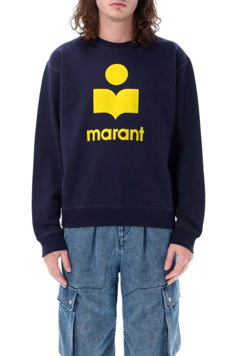 Isabel Marant for Men Isabel Marant Logo Flocked Crewneck Sweatshirt