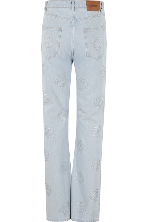 Rotate by Birger Christensen Jeans for Women Rotate by Birger Christensen Washed Twill Stud Jeans