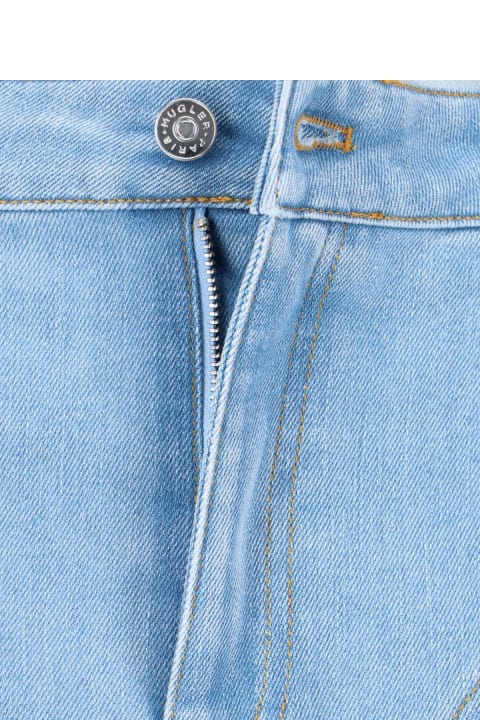 Jeans for Women Mugler Straight Jeans