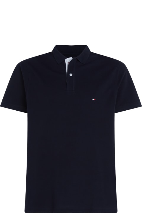 メンズ Tommy Hilfigerのトップス Tommy Hilfiger Short-sleeved Polo Shirt With Mini Logo