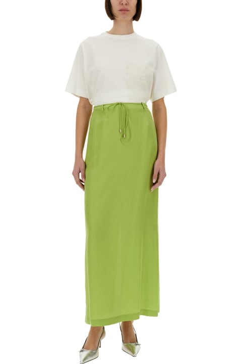 Homeware Alysi Long Silk Skirt