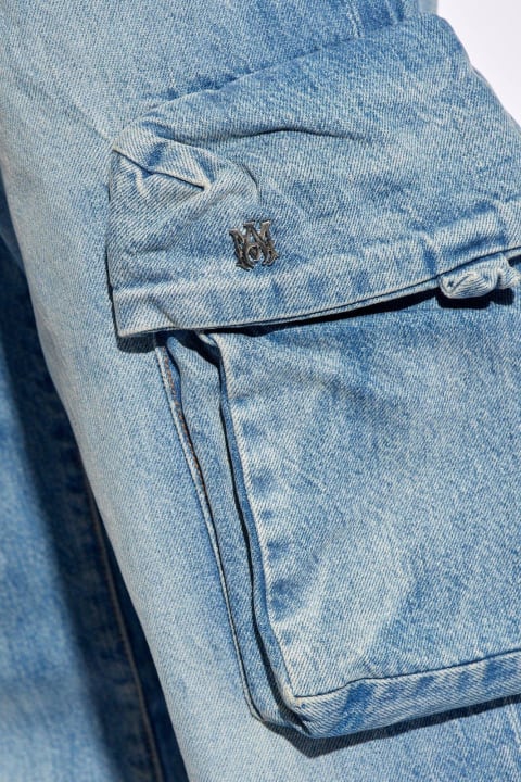 The Denim Edit for Men AMIRI Mid-rise Wide-leg Cargo Jeans