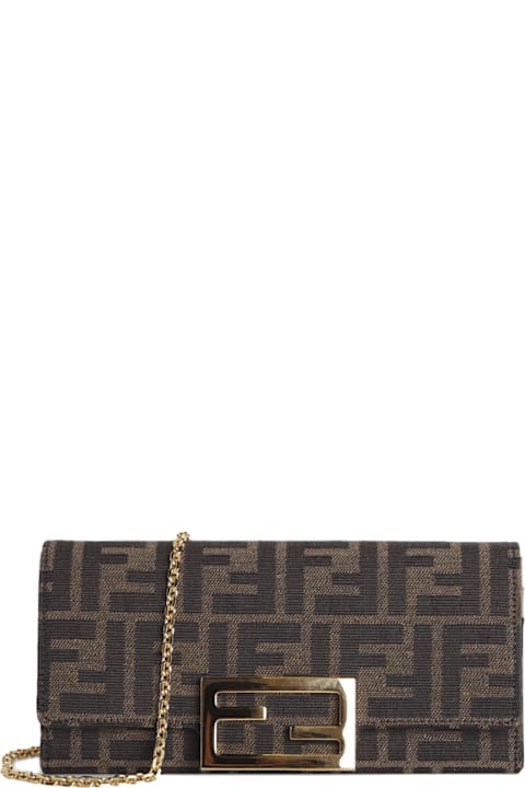 Accessories for Women Fendi Baguette Continental Wallet