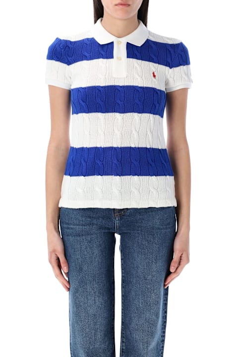 Homeware Polo Ralph Lauren Polo Knit Cable Stripes
