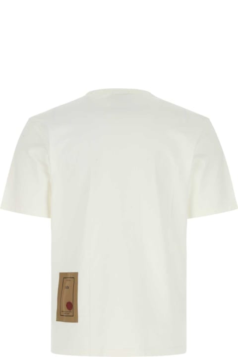 Ten C Topwear for Men Ten C White Cotton T-shirt