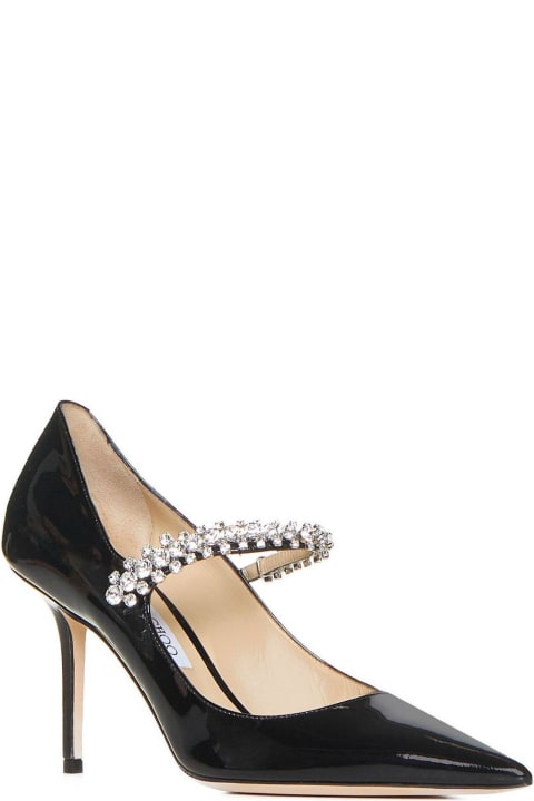 Sale for Women Jimmy Choo Embellished Pointed-toe Pumps
