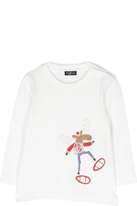 Il Gufo T-Shirts & Polo Shirts for Baby Boys Il Gufo T-shirt M/l Reindeer