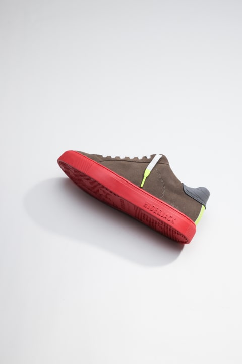 Fashion for Women Hide&Jack Low Top Sneaker - Essence Oil Beige Red