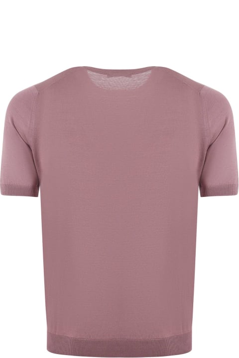 Tagliatore for Men Tagliatore Tagliatore T-shirts And Polos Pink