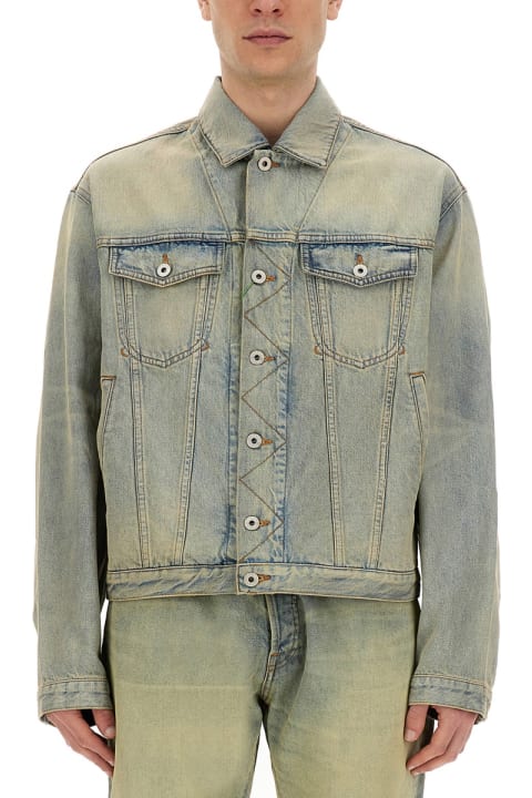Kenzo Coats & Jackets for Men Kenzo Denim Varsity Jacket