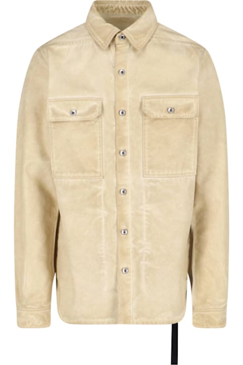 Homeware DRKSHDW Denim Shirt With Lace