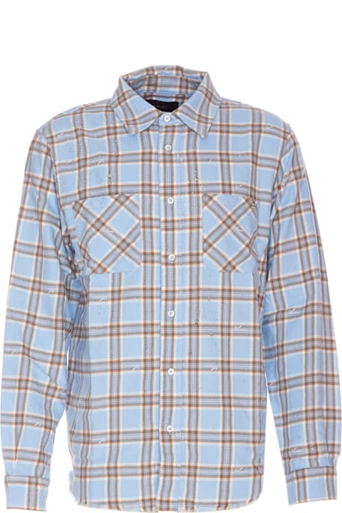 Fashion for Men AMIRI Amiri Shotgun Flannel Shirt