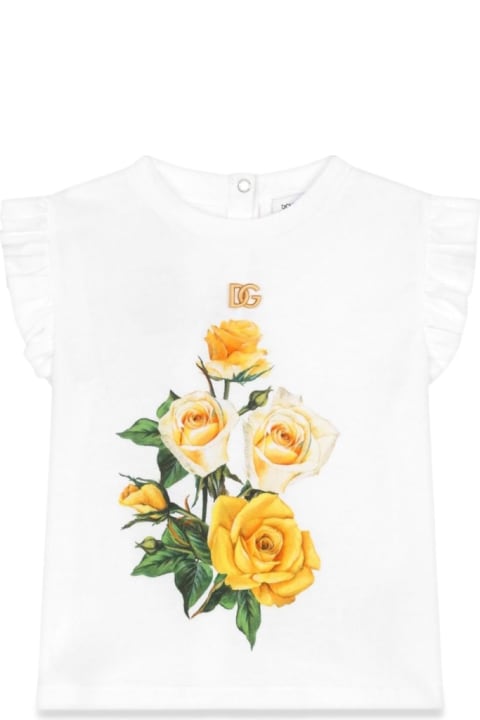 Dolce & Gabbana Clothing for Baby Girls Dolce & Gabbana Short Sleeve T-shirt