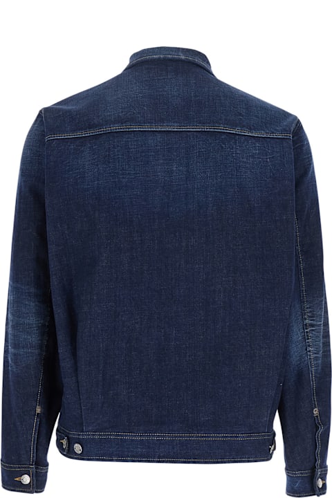Dsquared2 Coats & Jackets for Men Dsquared2 Denim Pea Jacket