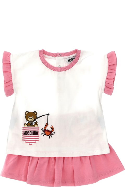 Dresses for Baby Girls Moschino T-shirt & Skirt