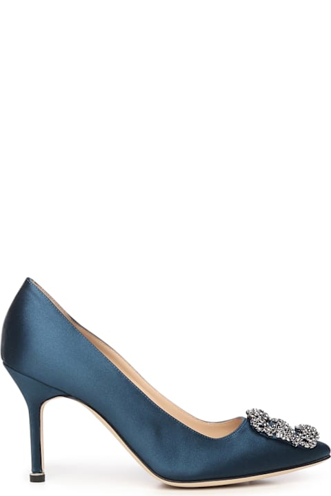 Homeware Manolo Blahnik Hangisi Satin Pumps