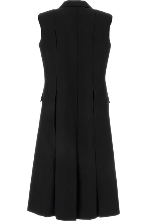 Sacai معاطف وجواكت لـ السيدات Sacai Black Polyester Blend Vest