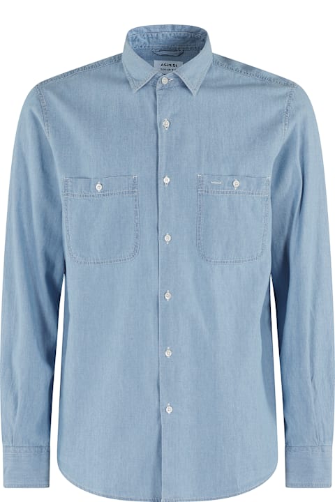 Homeware Aspesi Denim Long-sleeved Shirt