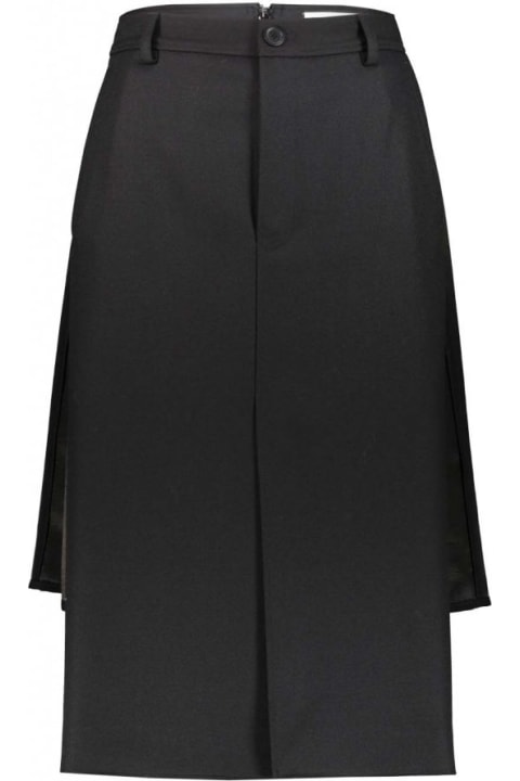Fashion for Women Balenciaga Flat Pencil Skirt With Front Panel