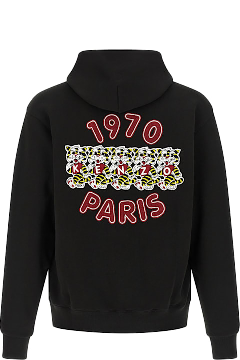 Kenzo for Kids Kenzo 'wild Tiger Embroidered' Hoodie