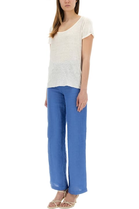 120% Lino for Kids 120% Lino Linen T-shirt