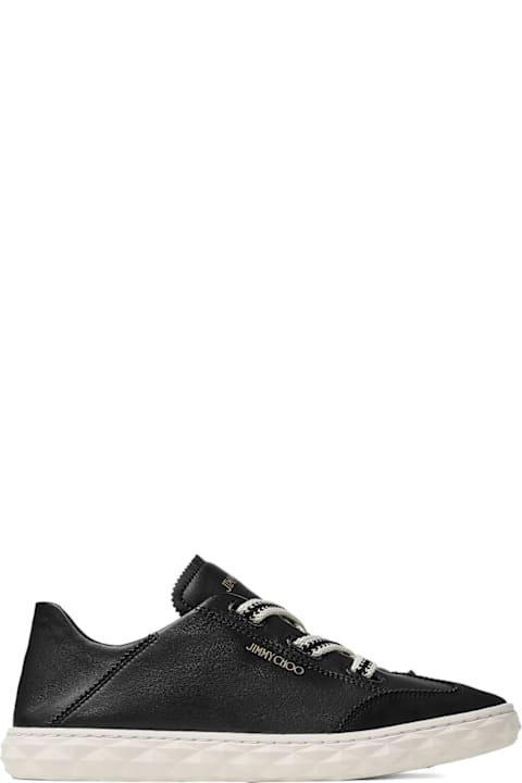 Jimmy Choo Diamond Light Leather Sneakers