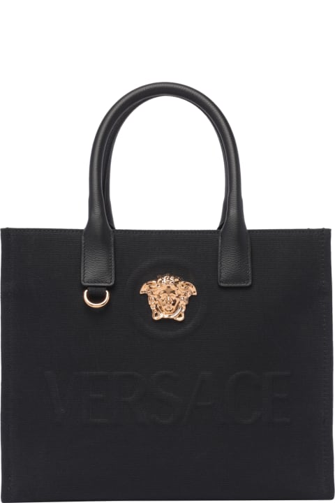 ウィメンズ バッグ Versace Small La Medusa Shopper