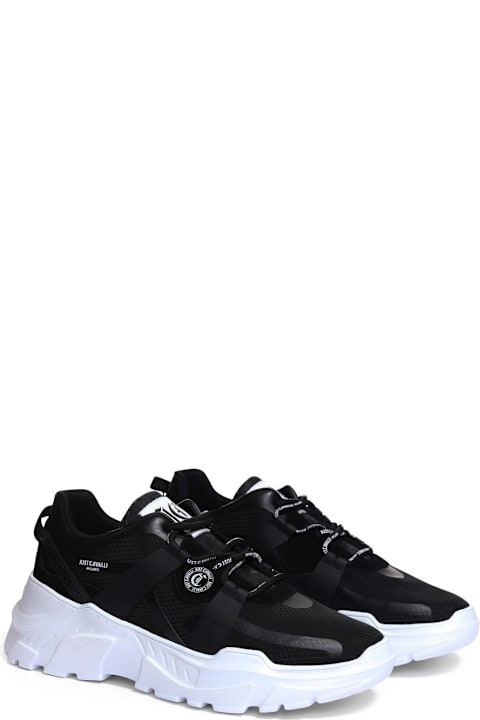 Fashion for Men Just Cavalli Just Cavalli Black Low Top Sneakers