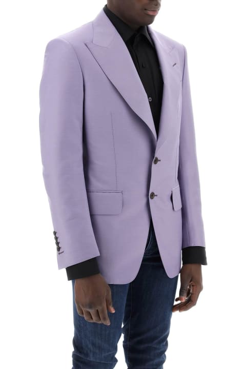 Tom Ford Clothing for Men Tom Ford Atticus Wool And Silk Blend Blazer