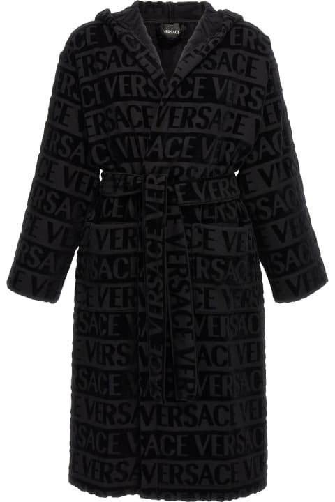 Versace Personal Accessories Versace 'versace Allover' Bathrobe
