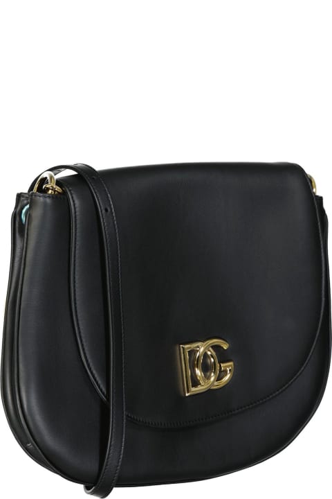 Dolce & Gabbana Totes for Women Dolce & Gabbana Leather Logo Bag