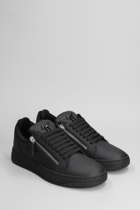 Giuseppe Zanotti for Men Giuseppe Zanotti Gz94 Sneakers In Black Leather