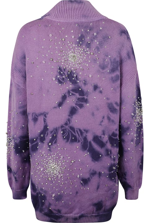 Embellished Mid-length Sweater