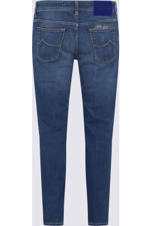 メンズ新着アイテム Jacob Cohen Mid Blue Denim Jeans