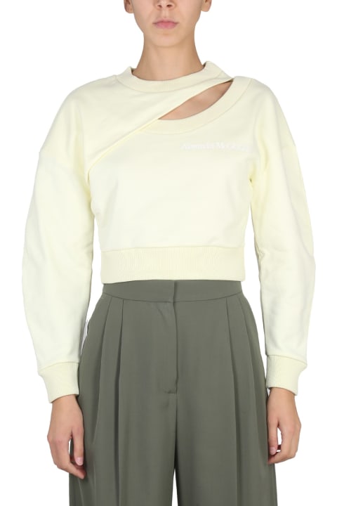 Clothing for Women Alexander McQueen Cropped Sweatshirt