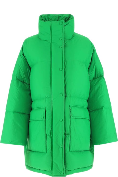 STAND STUDIO Coats & Jackets for Women STAND STUDIO Grass Green Polyester Oversize Edna Down Jacket