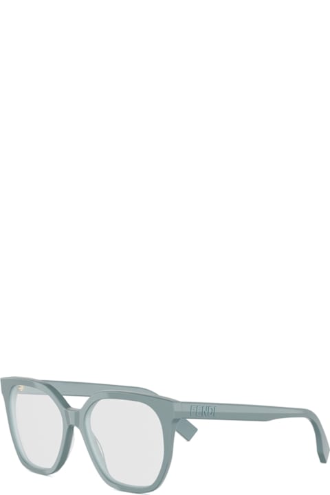 Fendi Eyewear لـ Kids Fendi Eyewear Fendi Fe50087i Lettering 020 Grigio Glasses