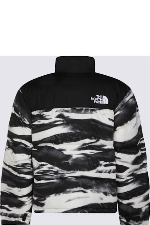 The North Face for Kids The North Face White And Black Down Jacket