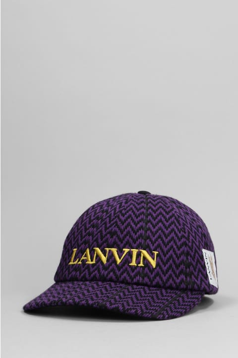 Hats for Men Lanvin Hats In Black Cotton