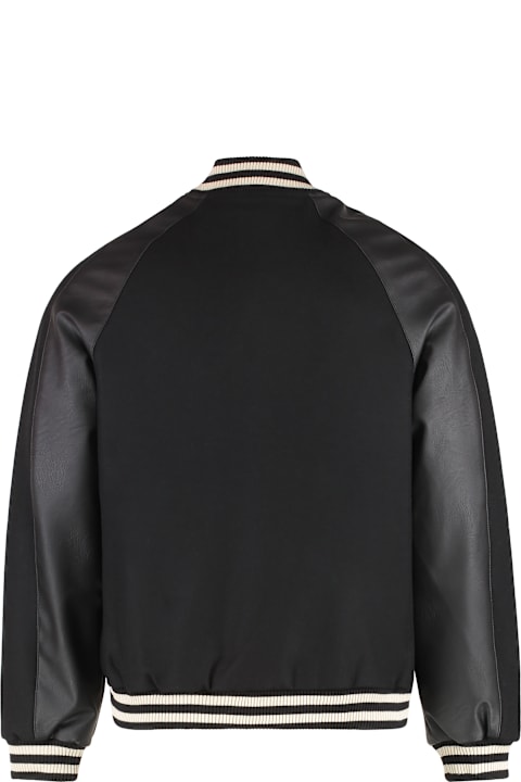 REPRESENT for Women REPRESENT Varsity Knitted Bomber Jacket