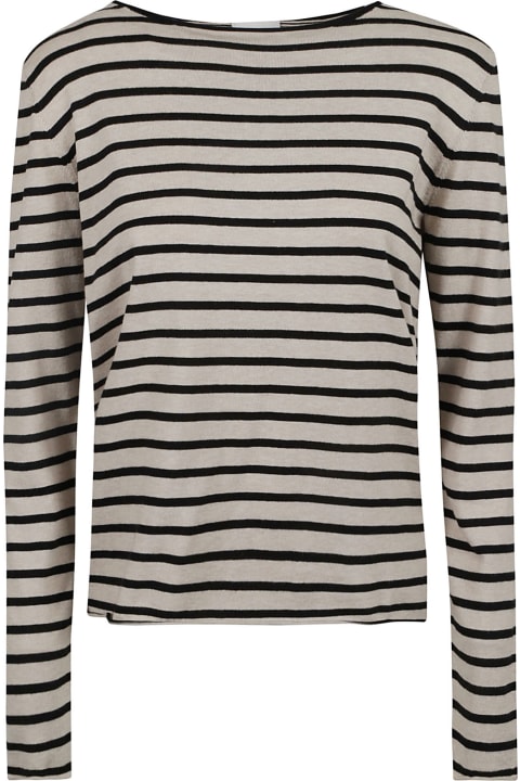 Allude Sweaters for Women Allude Pinstripe Jumper