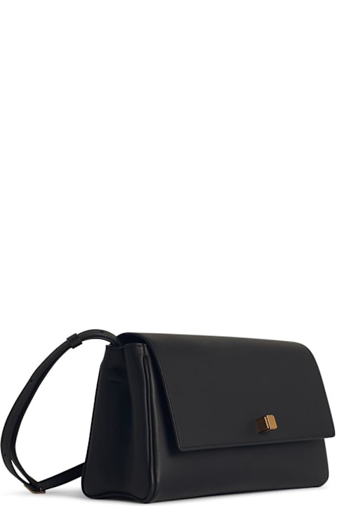 Khaite Bags for Women Khaite 'cate' Black Leather Crossbody Bag