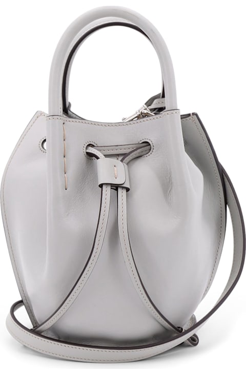 Homeware Tod
s Exposed Stitch Mini Bucket Bag